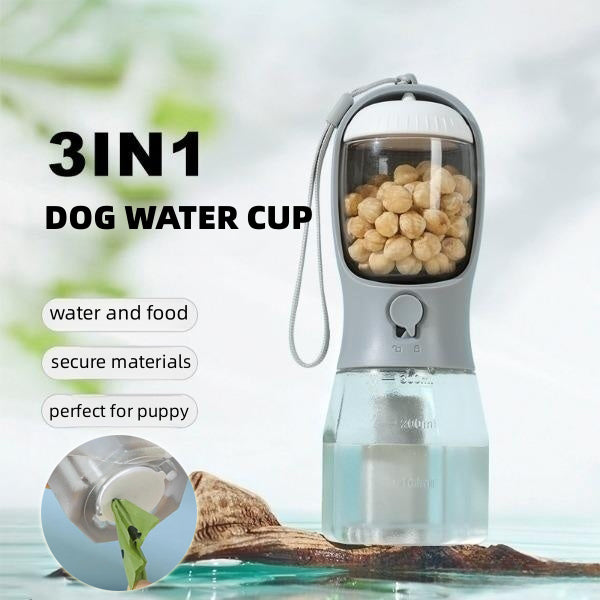 Three-in-one Portable Dog Cup